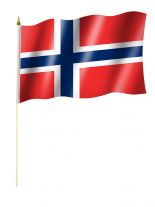 Stockfahne Norwegen