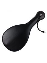 Paddel Peitsche rund schwarz