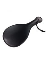 Paddel Peitsche rund schwarz