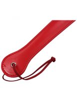 lange Kunstleder Paddelpeitsche rot