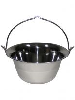 Ungarischer Gulaschkessel Edelstahl 6 Liter