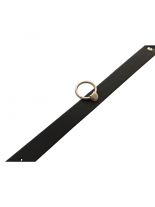 Leder Fesselband schwarz