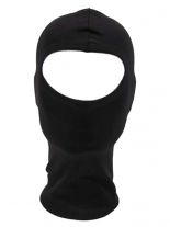 Sturmmaske dünn 1 Loch schwarz