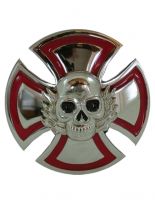 Gürtelschnalle Eisernes Kreuz mit Flammen
