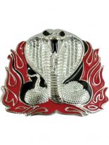 Gürtelschnalle Klapperschlange