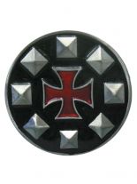Gürtelschnalle Rivets Cross