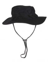 US GI Buschhut mit Kinnband schwarz
