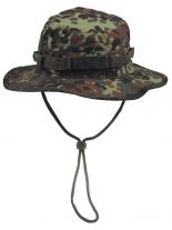 US GI Buschhut mit Kinnband flecktarn