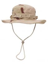 US GI Buschhut mit Kinnband 3 Farben desert