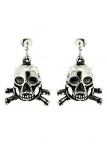 Ohrring lachender Piratentotenkopf