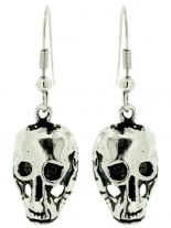 Ohrring Steinzeit Totenkopf