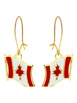 Ohrringe Flagge Canada