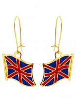 Ohrring Flagge England