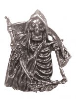 Anstecker Sensenmann