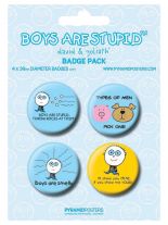 Button Set Boys are Stupid