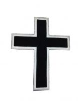 Aufnäher schwarzes Kreuz