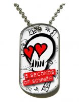Erkennungsmarke 5 Seconds of Summer Dog Tag Halskette