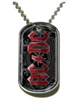 Erkennungsmarke ACDC Black Ice Dog Tag Halskette