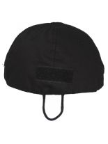 Baseball Einsatz Cap schwarz mit Klett