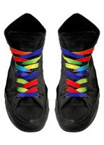 Schnürsenkel rainbow bunt