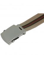 Gürtel Khaki gestreift