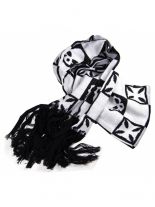 Winterset Eisernes Kreuz Totenkopf Schal Beanie Handschuhe