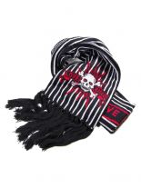 Winterset Totenkopf Love Kills Schal Beanie Handschuhe