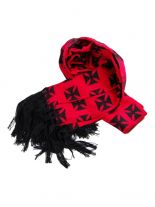 Winterset Eisernes Kreuz Schal Beanie Handschuhe