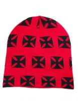 Winterset Eisernes Kreuz Schal Beanie Handschuhe