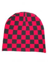 Winterset Karomuster Schal Beanie Handschuhe