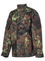 Kinder Militär Jacke und Hose Flecktarn