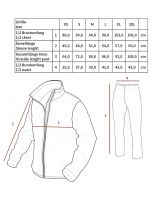 Kinder Militär Jacke und Hose Flecktarn