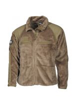 US Fleece-Jacke coyote tan