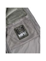 US Fleece-Jacke grau