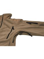 Fleece Jacke coyote tan MFH-Mission