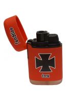 Easy Torch Sturmfeuerzeug Eisernes Kreuz rot