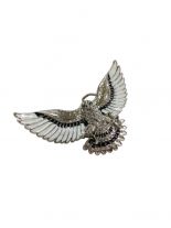 Gürtelschnalle Adler fliegend
