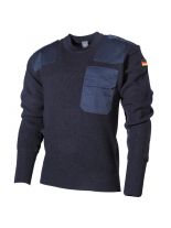 Bundswehr Pullover blau