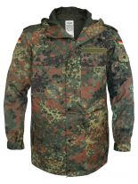 Bundeswehr Parka flecktarn gebraucht