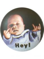 2 Button böses Baby