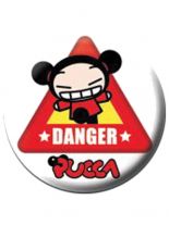 2 Button Pucca Danger