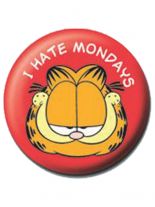 2 Button Garfield rot