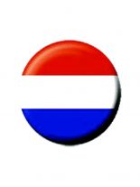 2 Button Fahne Niederlande