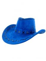 Cowboy Hut blau