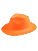 Partyhut Fedora neon orange