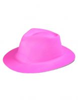 Partyhut Fedora neon pink