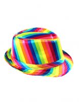 Clubstyle Party Hut Regenbogen