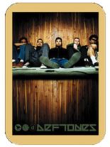 3 Aufkleber Deftones
