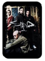 3 Aufkleber Staind