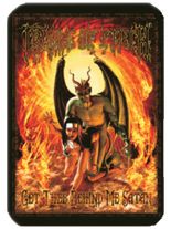 3 Aufkleber Cradle of Filth Satan